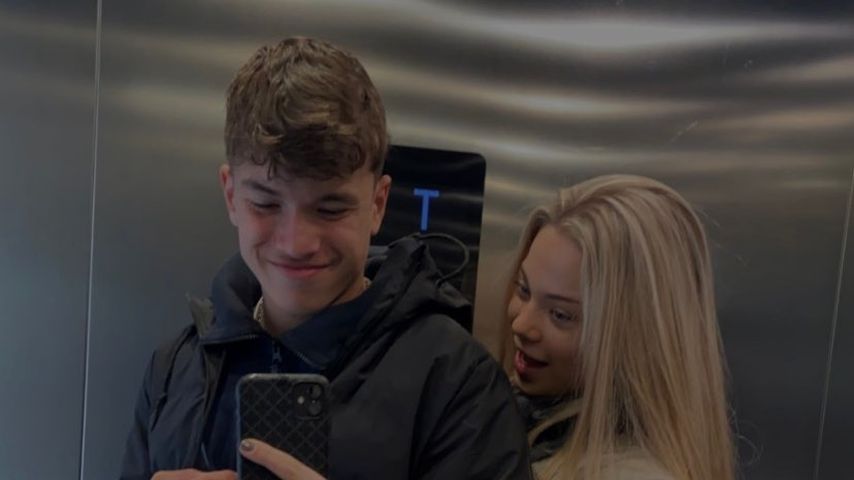 Damian van der Vaart und Laerke Wiktoria Wendel