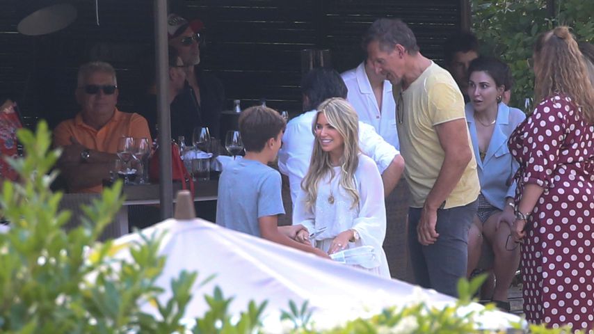 Damian van der Vaart und Sylvie Meis in Florenz, September 2020