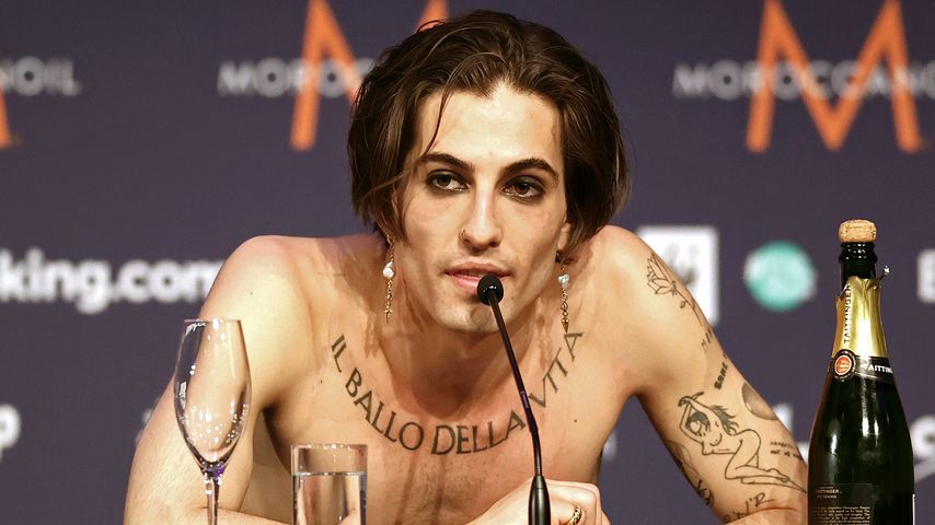 Damiano David, Frontsänger von Måneskin beim ESC 2021