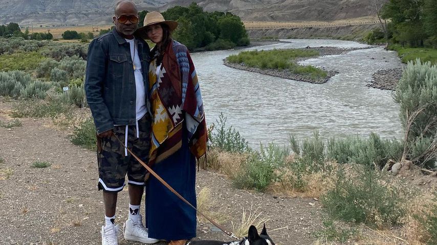 Damon Dash mit seiner Raquel Horn