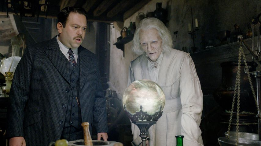 Dan Fogler und Brontis Jodorowsky in "Phantastische Tierwesen"
