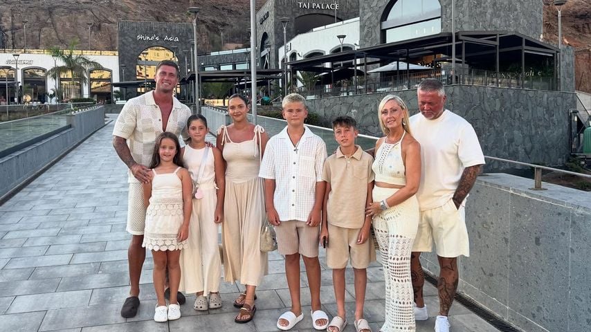 Dan Osborne und seine Familie
