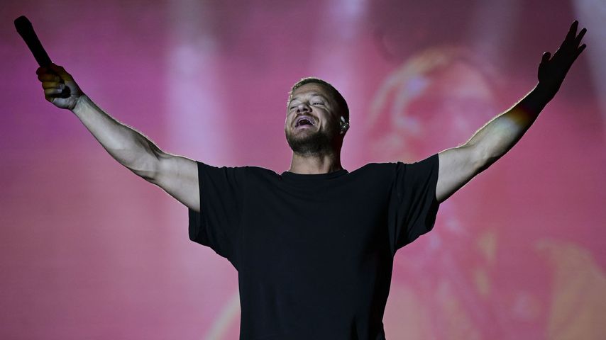 Dan Reynolds beim Rock-in-Rio-Musikfestival, September 2024