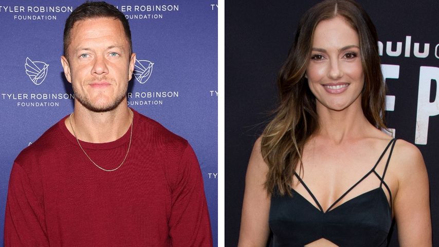 So besonders haben Dan Reynolds und Minka zusammengefunden