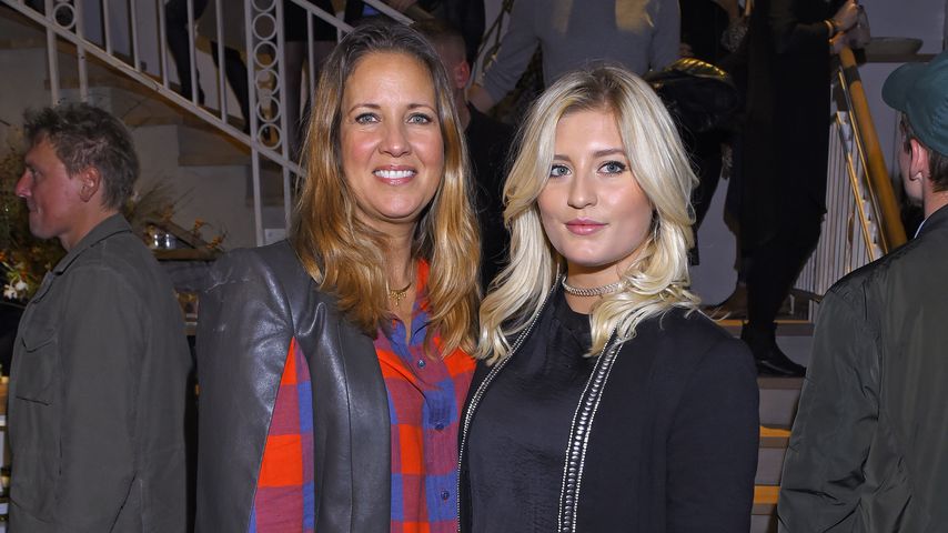 Dana Schweiger und Luna Schweiger bei der Eröffnung von "Barfood Deli" im November 2016