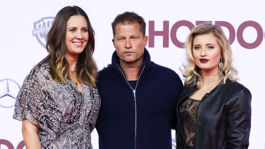 Dana, Til und Luna Schweiger im Januar 2018 in Berlin