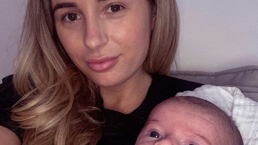 Dani Dyer und ihr Sohn Santiago