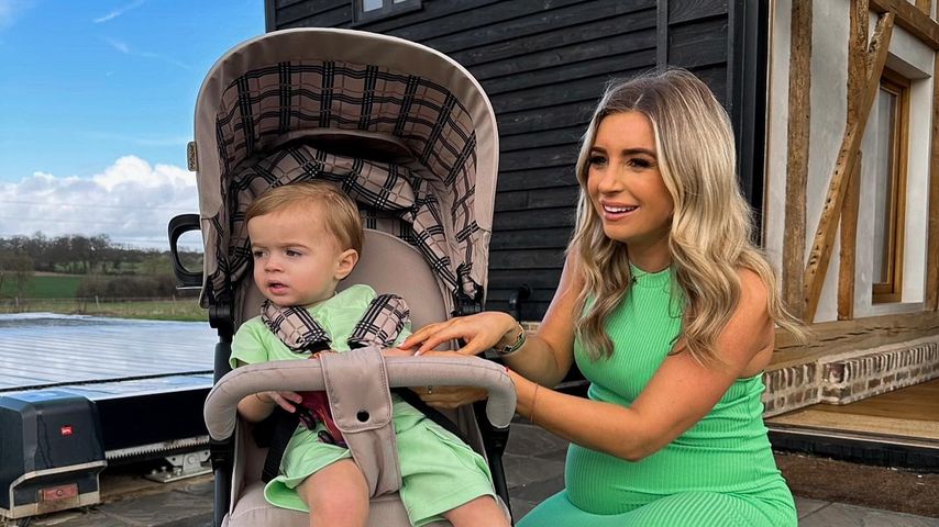 Ehrlich: Dani Dyer findet es als dreifache Mutter schwer