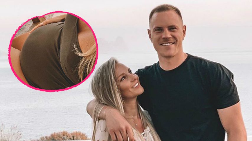 Kugelrund: So schön schwanger ist Marc ter Stegens Frau Dani