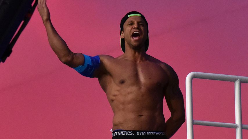Daniel Aminati beim "TV Total Turmspringen" 2015