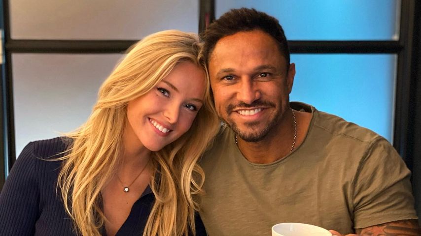 TV-Moderator Daniel Aminati und seine Partnerin Patrice im Januar 2022