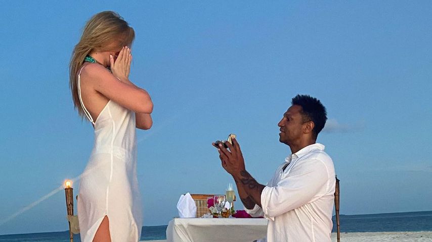 Daniel Aminati und seine Partnerin Patrice