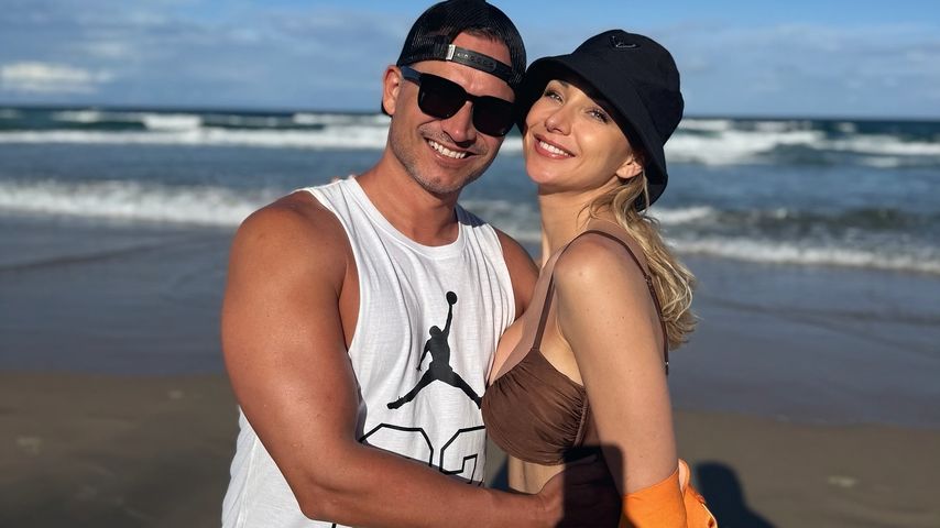 Daniel Böhm und Anna-Carina Woitschack nach dem Dschungelcamp