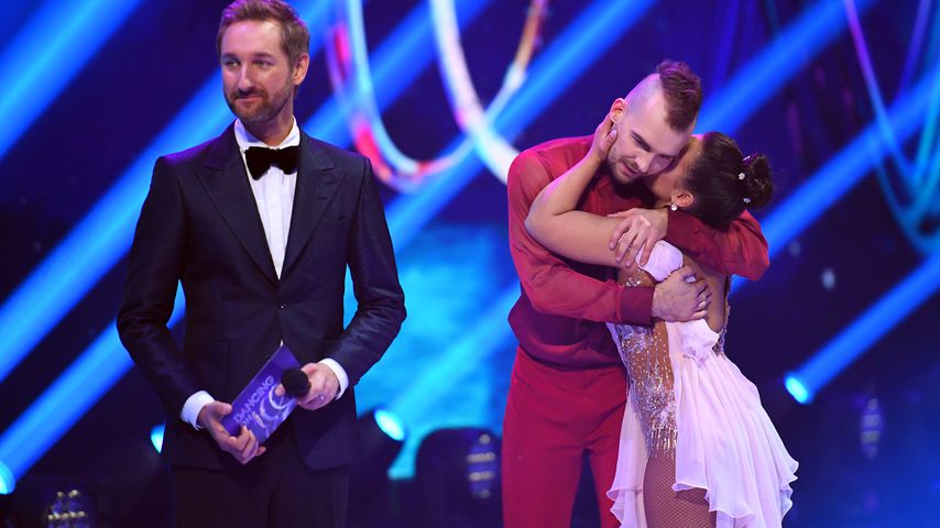 Daniel Boschmann, Eric Stehfest und Amani Fancy bei "Dancing on Ice" 2019