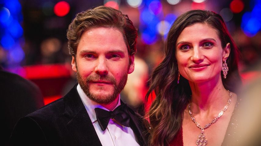 Daniel Brühl und seine Frau Felicitas Rombold bei einer Premiere in Berlin, Februar 2020