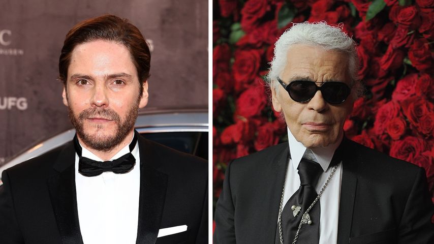 "Anstrengender Prozess": Daniel Brühl spielt Karl Lagerfeld
