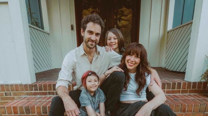 Daniel Coleman mit seiner Familie