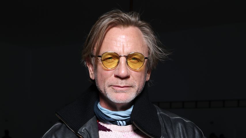 Schauspieler Daniel Craig auf der Pariser Fashion Week 2024