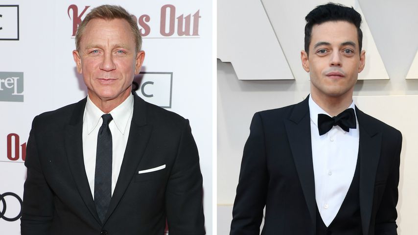 "James Bond"-Set: Daniel Craig und Rami Malek küssten sich!