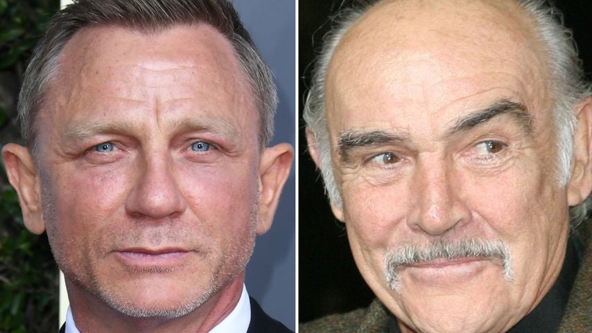 007-Star Daniel Craig nimmt Abschied von Sean Connery (†)