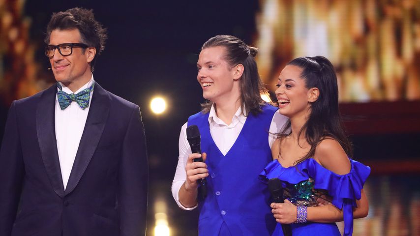 Daniel Hartwich, Gabriel Kelly und Malika Dzumaev bei "Let's Dance"