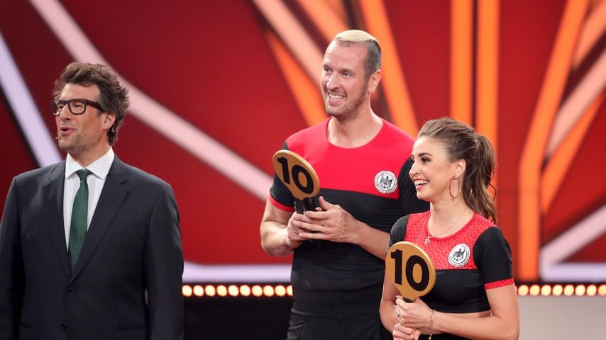 Daniel Hartwich, Pascal Hens und Ekaterina Leonova