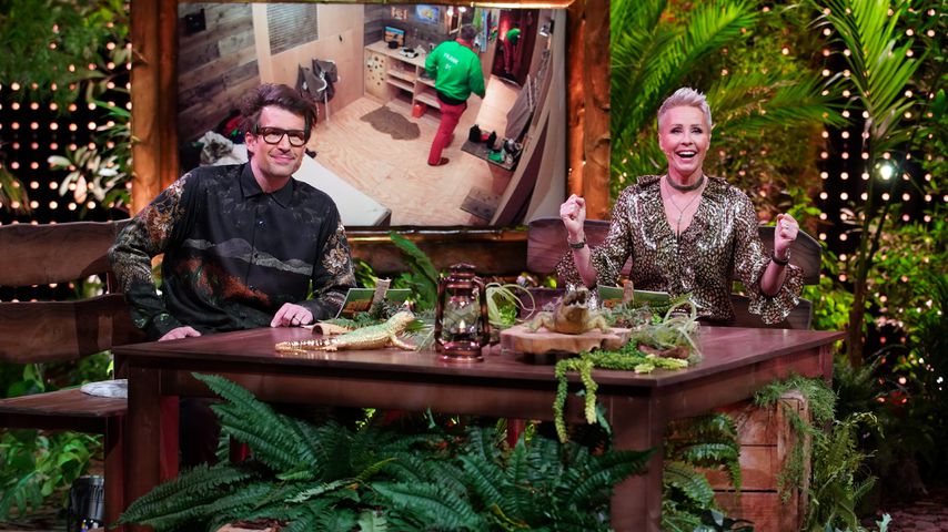 Daniel Hartwich und Sonja Zietlow in der Dschungelshow 2021