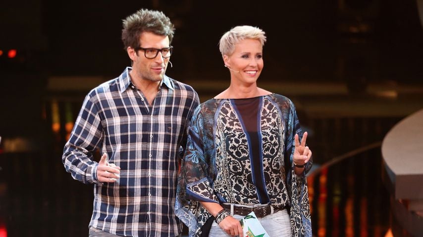 Daniel Hartwich und Sonja Zietlow bei "Ich bin ein Star – lasst mich wieder rein!" in Hürth 2015