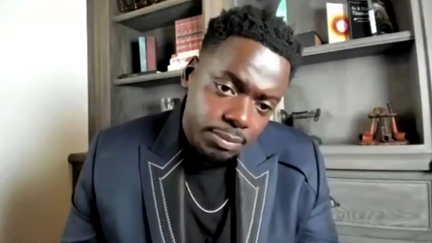 Daniel Kaluuya bei der virtuellen Golden-Globe-Verleihung im Februar 2021