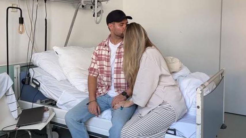 Ex-Bachelorette-Kandidat Daniel Lott mit seiner Frau Eva, Januar 2026