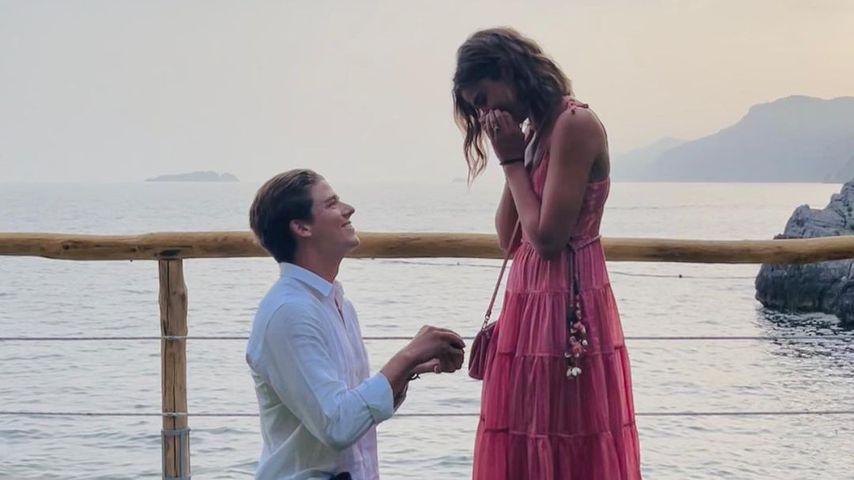 Taylor Hill und ihr Verlobter Daniel im Juni 2021