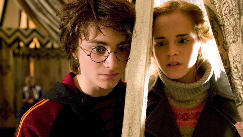 Daniel Radcliffe und Emma Watson in einer Szene aus "Harry Potter und der Feuerkelch" (2005).