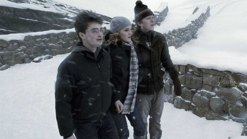 Daniel Radcliffe, Emma Watson und Rupert Grint in "Harry Potter und der Halbblutprinz"