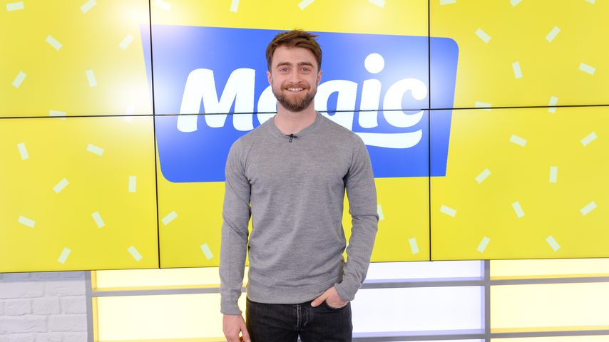 Daniel Radcliffe in der Radioshow "Magic Radio" in London im April 2019