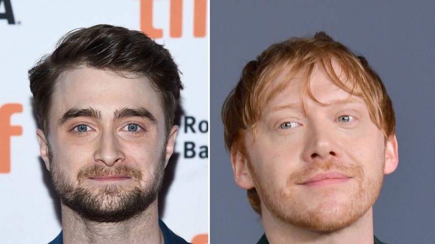 Daniel Radcliffe gratuliert Kollege Rupert Grint zum Baby