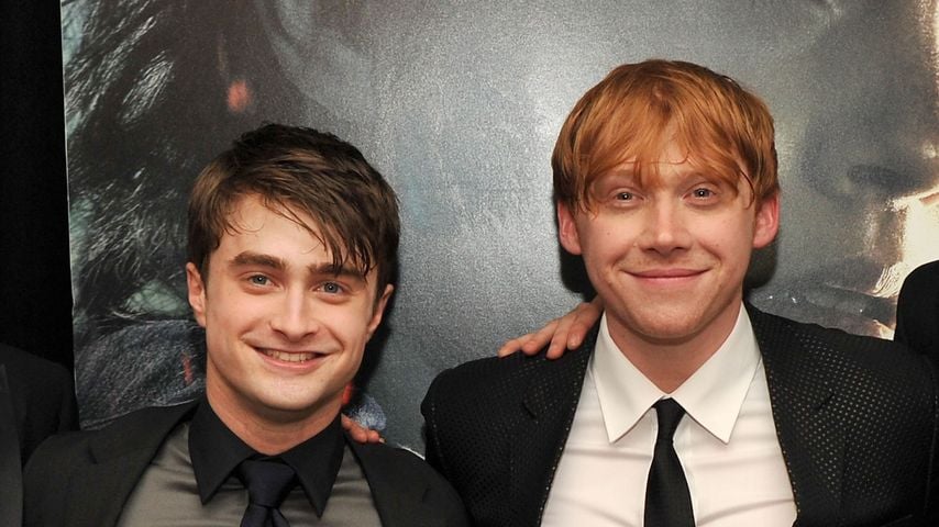 Daniel Radcliffe bekommt Papa-Tipps von Freund Rupert Grint