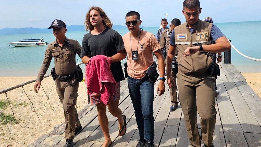 Daniel Sancho Bronchalo (Zweiter von links) in Thailand