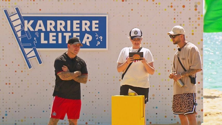 Daniel Schmidt, Sarah Knappik und Serkan Yavuz bei "Kampf der Realitystars"