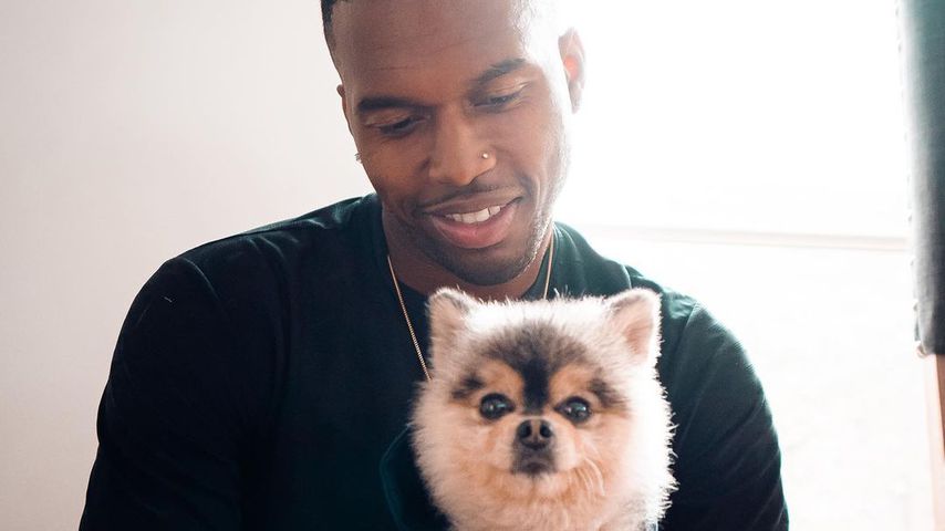 Daniel Sturridge mit seinem Hund Lucci