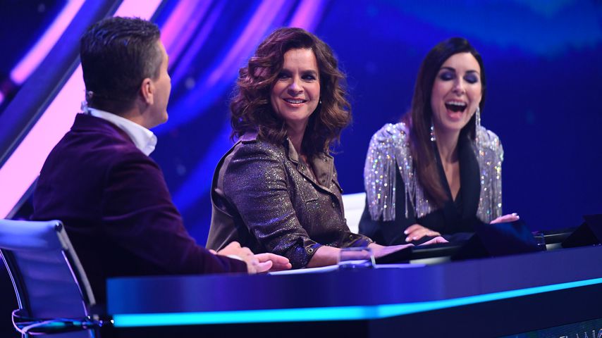 Daniel Weiss, Katharina Witt und Judith Williams bei "Dancing on Ice"