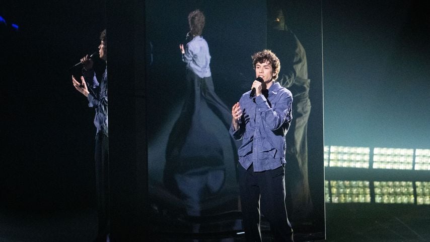 Daniel Zizka beim ESC in der Wiener Stadthalle