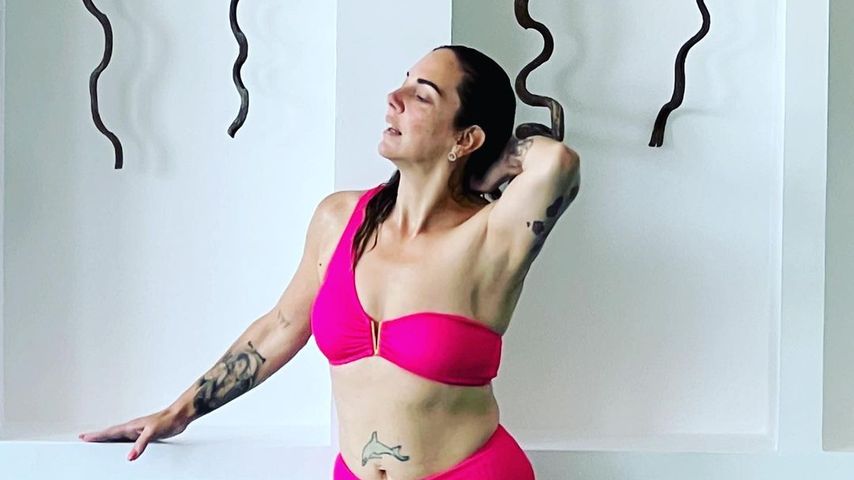 Daniela Büchner im Bikini