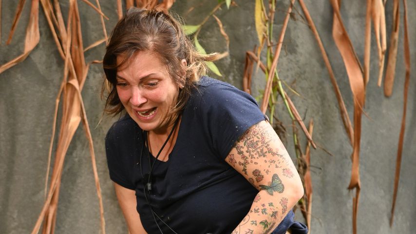 Daniela Büchner nach der Dschungelprüfung "Ge-Fahrstuhl"