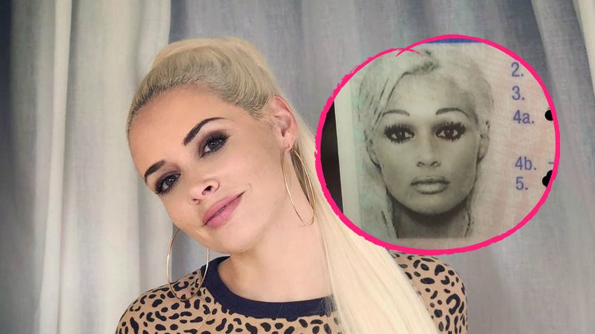 Mit Mega-Wimpern: Dani Katzenberger zeigt Führerschein-Foto