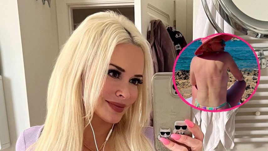 Daniela Katzenberger zeigt sich oben ohne auf Mallorca!