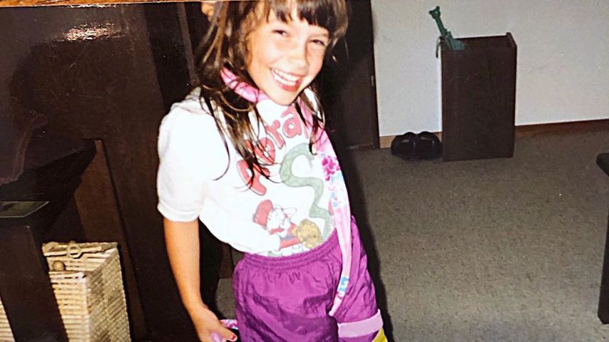 Kinderfoto von Daniela Katzenberger