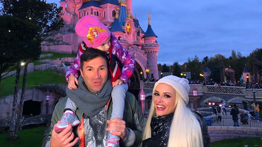 Daniela Katzenberger und Lucas Cordalis mit Tochter Sophia