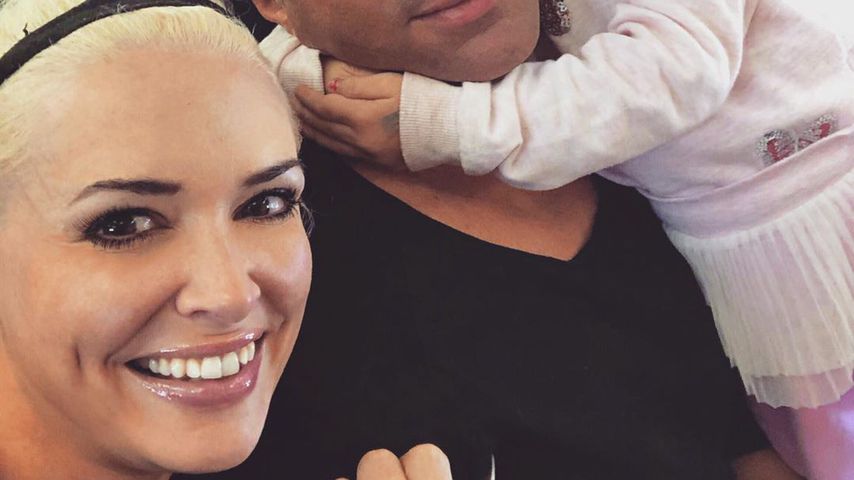 Daniela Katzenberger mit Lucas und Sophia Cordalis
