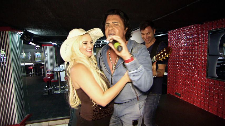 Daniela Katzenberger mit Costa und Lucas Cordalis