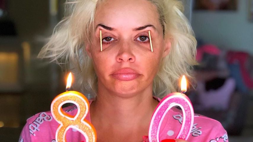 Daniela Katzenberger an ihrem Geburtstag
